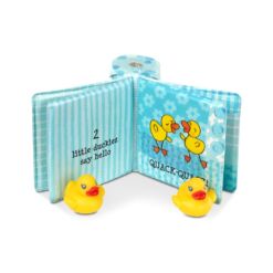 מליסה ודאג - ספר אמבטיה עם צעצועי ברווזים