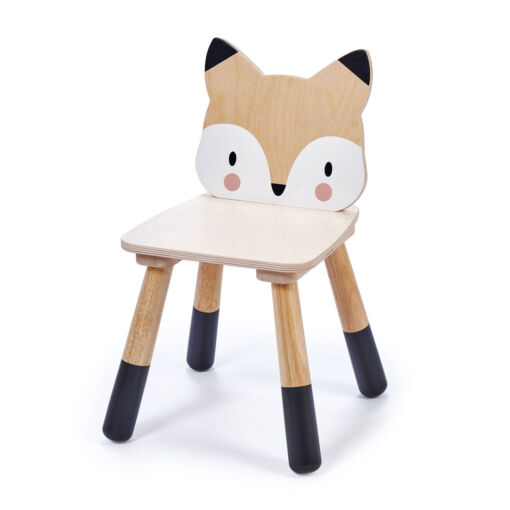 טנדר ליפ Tender Leaf - כסא מעוצב מעץ מלא מסדרת חיות היער - שועל