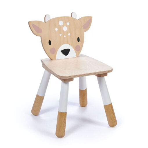 טנדר ליפ Tender Leaf - כסא מעוצב מעץ מלא מסדרת חיות היער - אייל