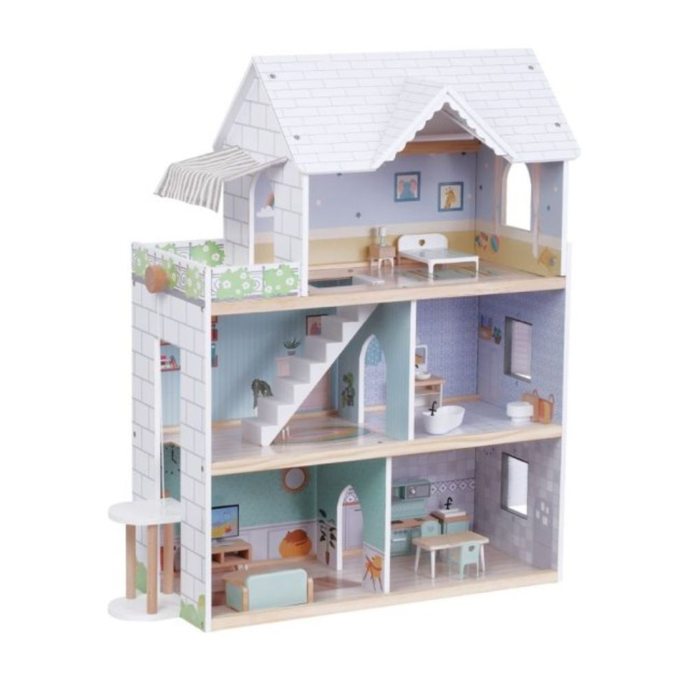 בית בובות רב קומות מפואר - Pit Toys – תמונה 4