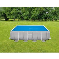 כיסוי סולארי לבריכה 4X2 מלבנית INTEX 28028 – שימור חום מים וניקיון