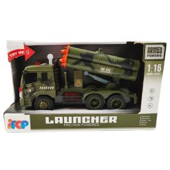 משאית משגר רקטות עם צלילים ואורות