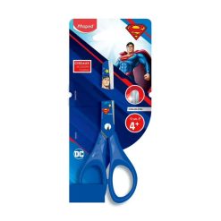 מספריים בטיחותיות לילדים בעיצוב סופרמן – Maped 13 ס"מ