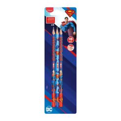 סט 6 עפרונות גרפיט HB – בעיצוב Superman מבית Maped