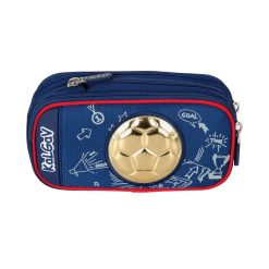 קלמר מתרחב Soccer Ball כחול כהה - Kal Gav