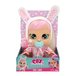 בובת Cry Babies קוני – בובה אינטראקטיבית עם מוצץ, בקבוק ואביזרים