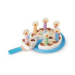 מליסה ודאג - ערכה מעץ מלא לילדים להכנת עוגת יום הולדת