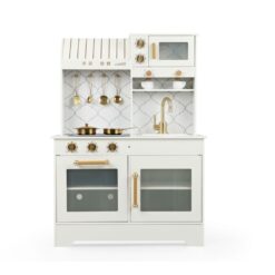 מטבח עץ אלקטרוני לילדים – דגם טוקיו