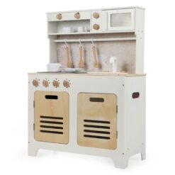 Alternative view of מטבח עץ לילדים עם כיריים אלקטרוניים  – דגם מילאנו