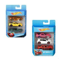 הוט ווילס – מארז 3 מכוניות מרוץ במגוון דגמים