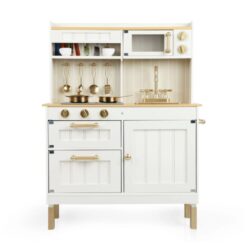 מטבח עץ אלקטרוני לילדים – דגם פראג