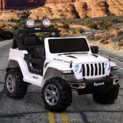 Alternative view of ג'יפ רוביקון Rubicon ממונע 12V דו־מושבי לילדים