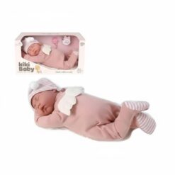 בובת תינוק – בובה רכה עם ערכת לבוש 6 חלקים