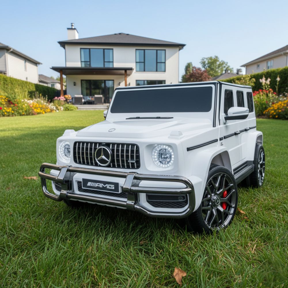 ג'יפ ענק דגם תואם מרצדס G-Class 24V 4X4 – שני מקומות ישיבה – תמונה 3