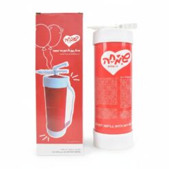 מיכל גז הליום קטן חד פעמי – עד 50 בלונים