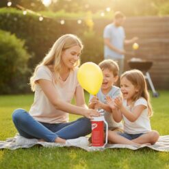 Alternative view of מיכל גז הליום קטן חד פעמי – עד 50 בלונים