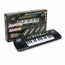 הפסנתר הראשון שלי - 31 קלידים עם פונקציית הקלטה, אורות ומנגינות מובנות