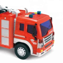 Alternative view of כבאית הצלה אינטראקטיבית – דגם עוצמתי עם סולם נפתח, אורות וצלילי חירום