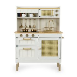 מטבח עץ אלקטרוני לילדים - דגם פראג מיני