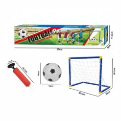 Alternative view of שער כדורגל ביתי לילדים – ערכת ספורט מלאה הכוללת כדור ומשאבה
