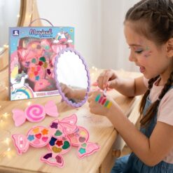 Alternative view of מארז איפור 4 קומות לילדות בעיצוב סוכריה – ערכת יופי בטיחותית ונוצצת