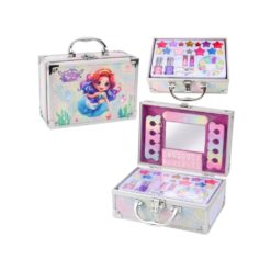 Alternative view of מארז ביוטי בת הים מנצנץ – ערכת איפור וציפורניים לילדים במזוודת גליטר יוקרתית