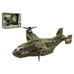 מטוס צבאי עם אפקטים קוליים ותאורה