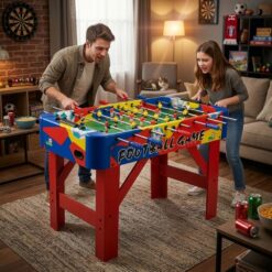 Alternative view of ספירלה טורניר משפחתי: שולחן כדורגל מקצועי לחוויית משחק ריאליסטית ומרגשת