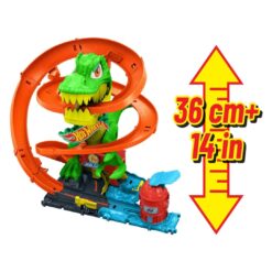 Alternative view of Hot Wheels City: קרב ה-T-Rex בתחנת כיבוי האש – ערכת חילוץ ואקשן