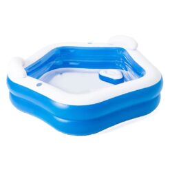 בריכת משפחה מפנקת – עם מושבים, משענות ראש ומחזיקי כוסות | Bestway Backyard Oasis 54153