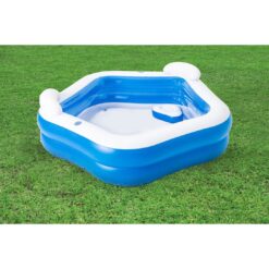 Alternative view of בריכת משפחה מפנקת – עם מושבים, משענות ראש ומחזיקי כוסות | Bestway Backyard Oasis 54153