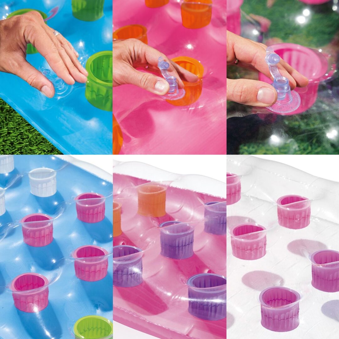 מזרן ים אופנתי Fashion – מזרן מתנפח עם כרית מובנית וחלון צפייה למים | Bestway 43040 – תמונה 3