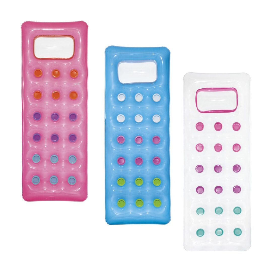 מזרן ים אופנתי Fashion – מזרן מתנפח עם כרית מובנית וחלון צפייה למים | Bestway 43040