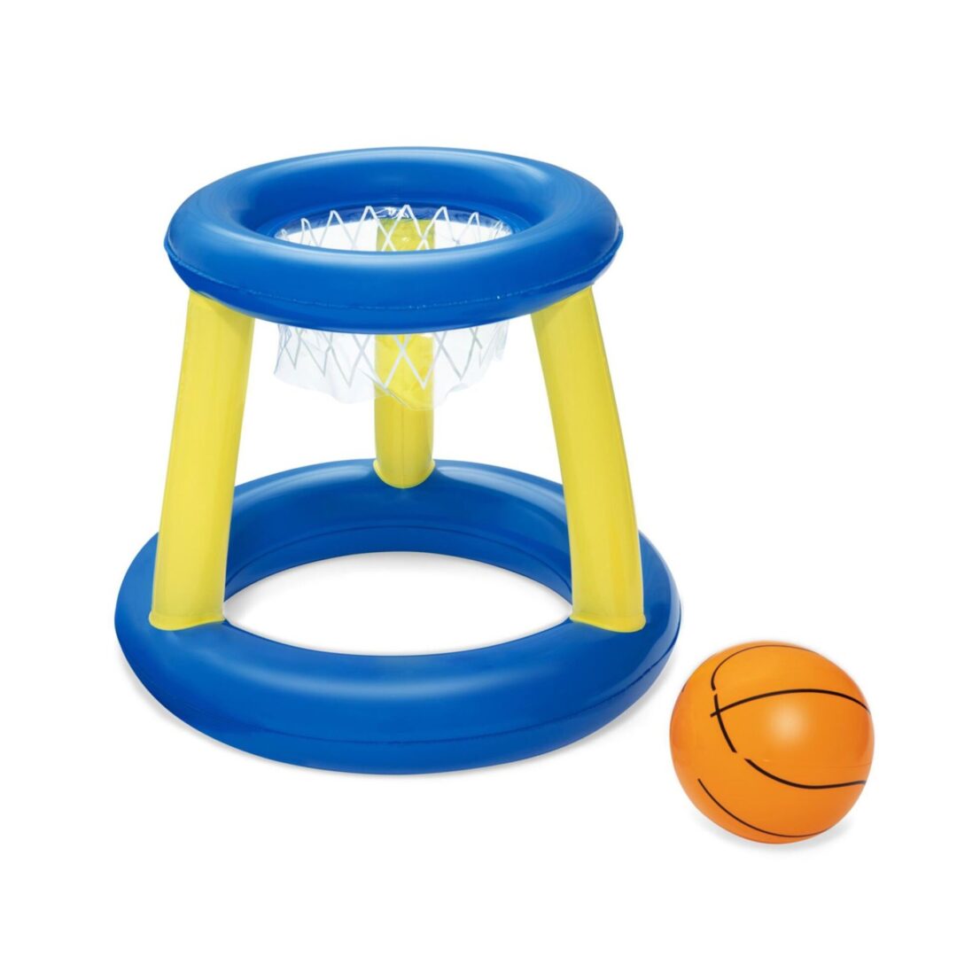 סט כדורסל צף לבריכה – כולל כדור וחישוק מתנפח | Bestway 52418
