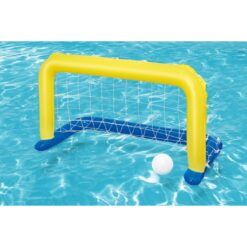 Alternative view of סט שער כדור מים צף לבריכה Bestway – כולל רשת ניילון וכדור משחק חזק דגם 52123