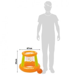 Alternative view of סל כדורסל מתנפח וצף Intex לבריכה – כולל כדורסל מתנפח | 58504