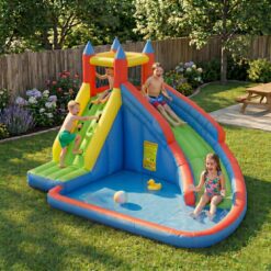 Alternative view of פארק מים וג'ימבורי מתנפח JUMPER 63009 – מגלשה ובריכה לחצר