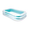 בריכה מתנפחת משפחתית מלבנית דגם 56483 – INTEX