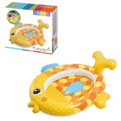 בריכת תינוקות דגיג זהב Intex – בריכה מתנפחת צבעונית ובטיחותית לפעוטות | 57111