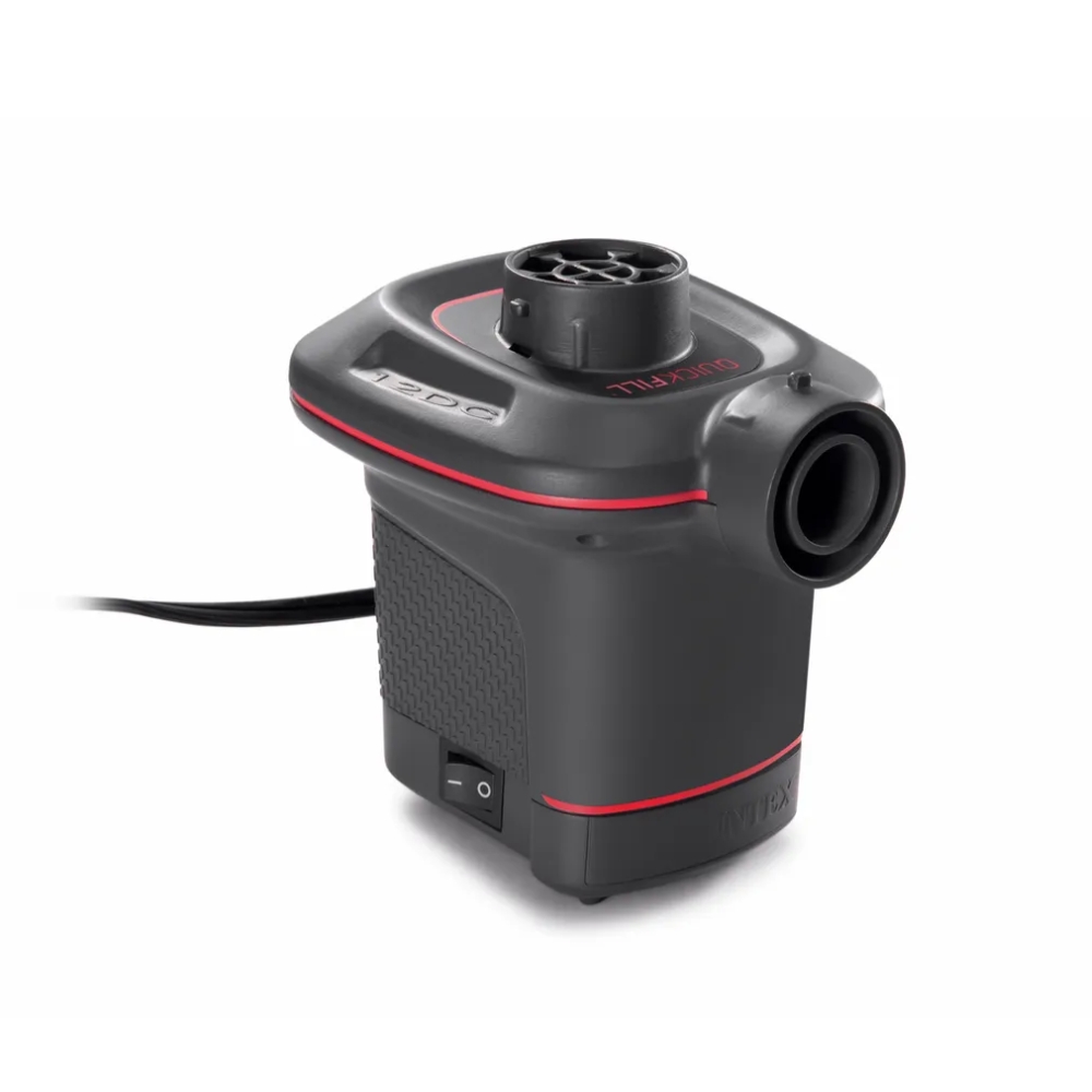משאבה חשמלית Intex Quick-Fill 12V DC – חיבור למצית הרכב לניפוח מהיר – תמונה 2