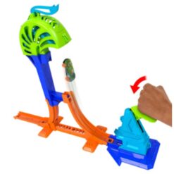 Alternative view of מסלול פעלולים הוט ווילס משגר אנכי עוצמתי (Hot Wheels Power Launch Champion) + מכונית