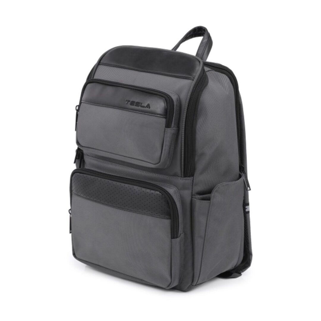 תיק גב אורתופדי לטאבלט Tesla Aurora Backpack – צבע פחם יוקרתי – תמונה 3