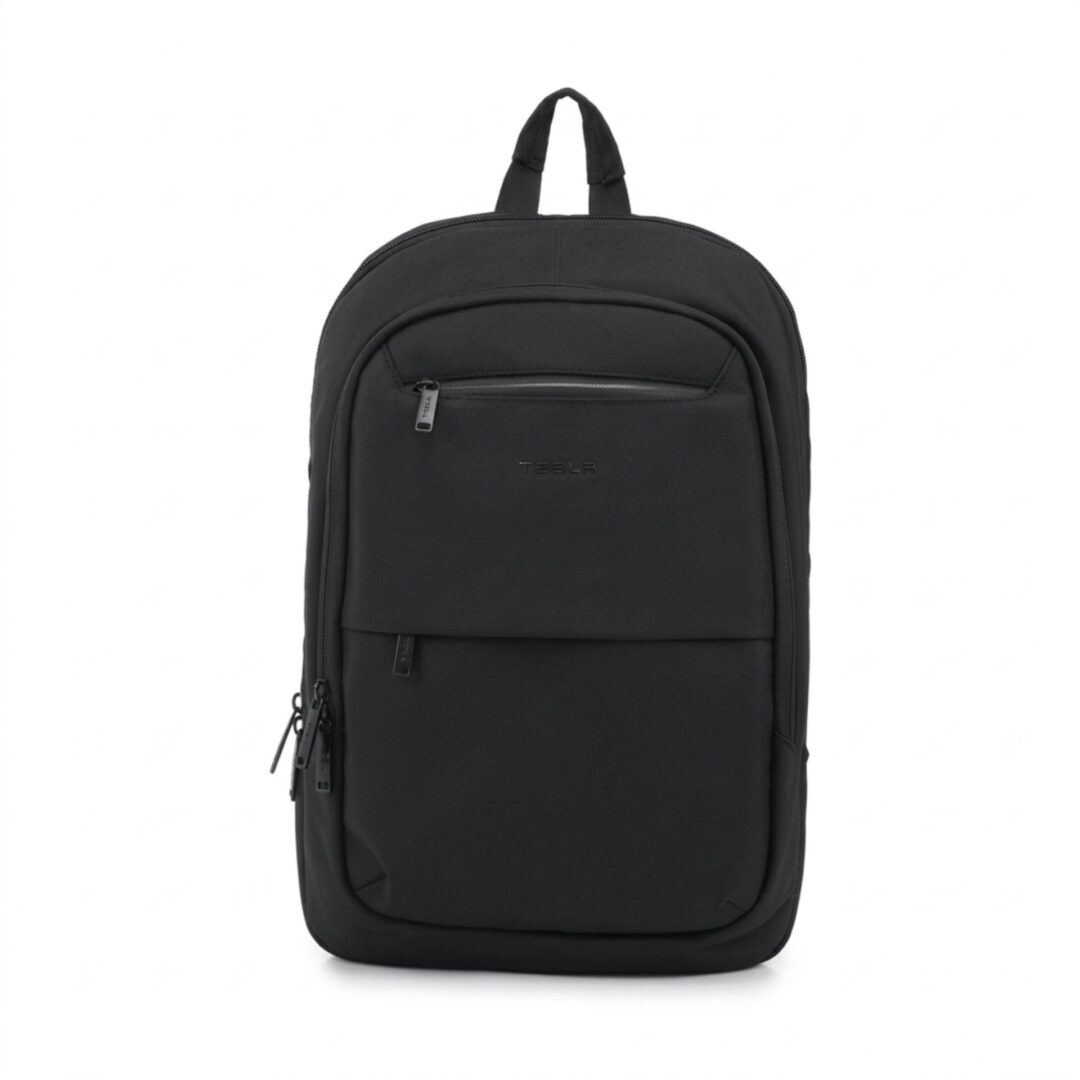תיק גב אורתופדי למחשב נייד Tesla Galileo Backpack – שחור קלאסי