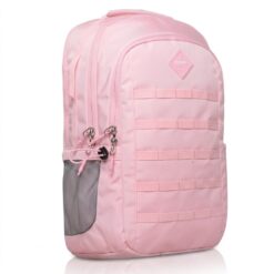 תיק גב אורתופדי לנוער Outdoor BRUCE – ורוד (נפח 25 ליטר) עם תא מרופד למחשב