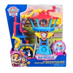ערכת משחק מסלול שדה תעופה חילוץ אווירי מפרץ ההרפתקאות – סט אינטראקטיבי Paw Patrol