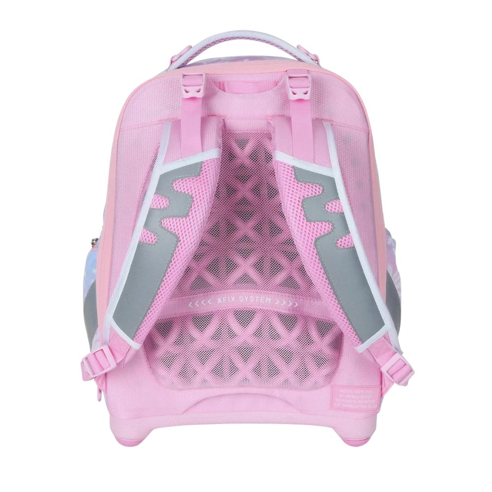 מארז Barbie קל גב X-FIX PACK – סט תיק גב אורתופדי מתרחב לבית הספר עם קלמר ואביזרים – תמונה 3