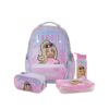 מארז Barbie קל גב X-FIX PACK – סט תיק גב אורתופדי מתרחב לבית הספר עם קלמר ואביזרים