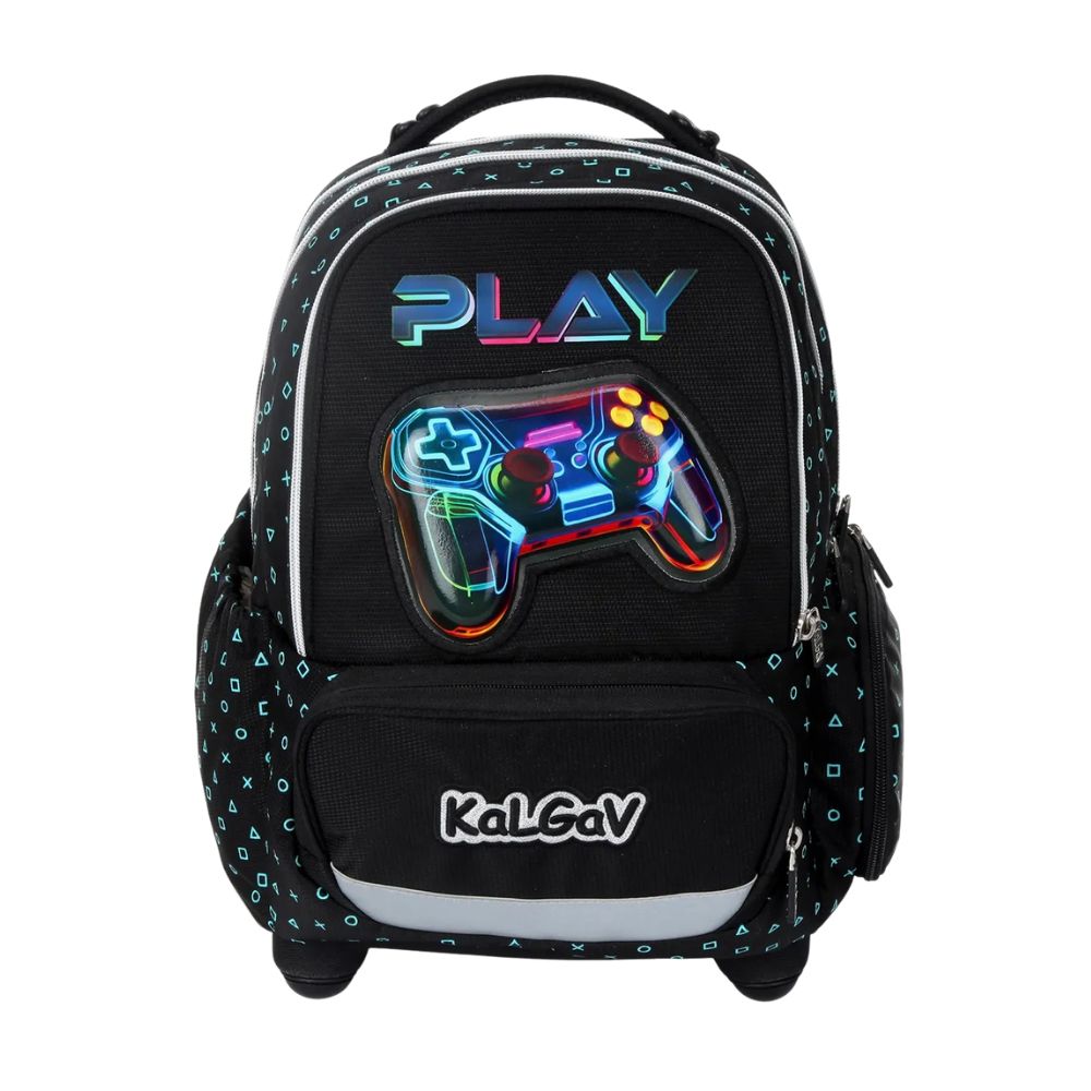 מארז Play קל גב X-FIX PACK – סט תיק גב אורתופדי מתרחב לבית הספר עם קלמר ואביזרים – תמונה 3