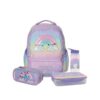 מארז Rainbow קל גב X-FIX PACK – סט תיק גב אורתופדי מתרחב לבית הספר עם קלמר ואביזרים