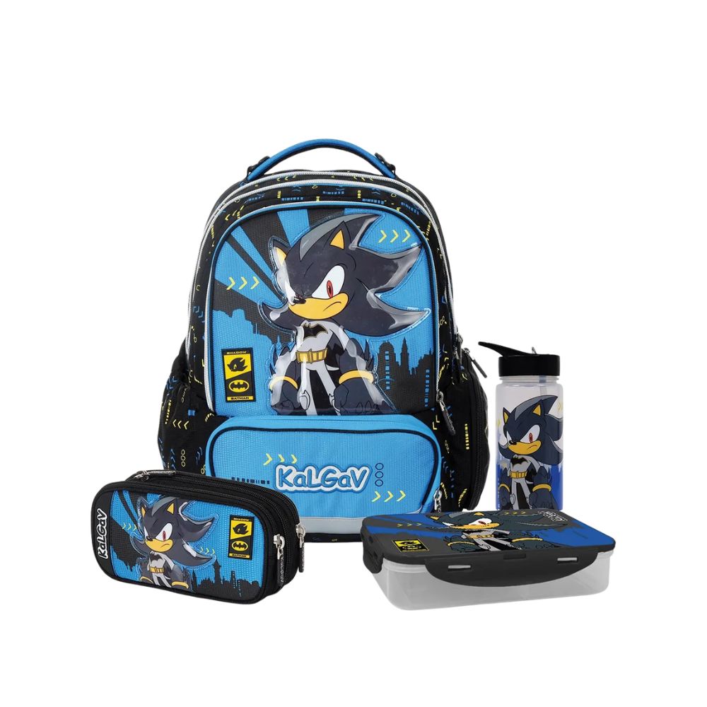 מארז סוניק קל גב X-FIX Sonic Dc – סט תיק גב אורתופדי מתרחב עם קלמר ואביזרים